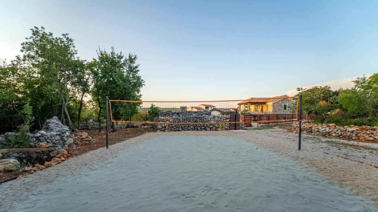 Villa Campiello Heated Pool Vrbnik Kültér fotó