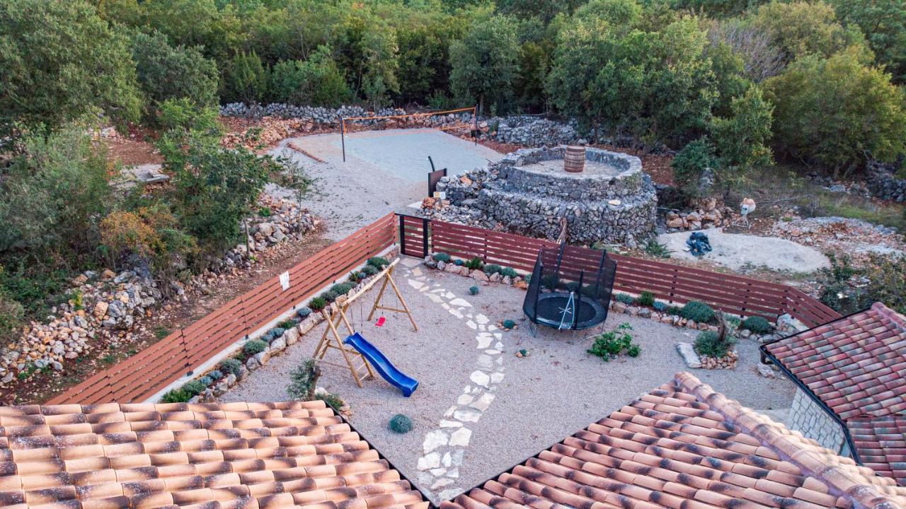 Villa Campiello Heated Pool Vrbnik Kültér fotó